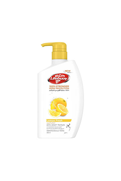 LİFEBUOY لايفبوي غسول الجسم المضاد للبكتيريا إنتعاش الليمون - 500 مل