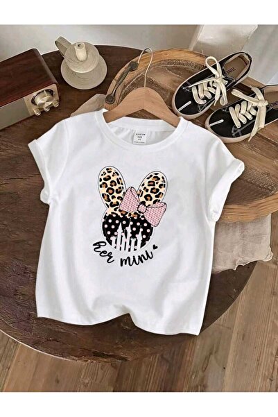 FAVORİST Κάθε Mini Παιδικό μπλουζάκι με λαιμόκοψη από βαμβάκι