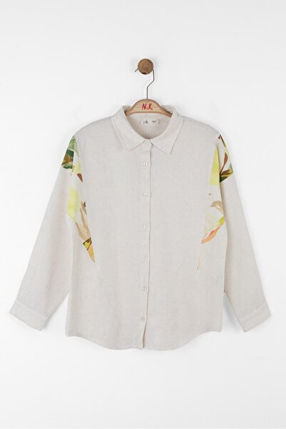 NK Cămașă din ceramică pentru fetiță 8-14 ani verde