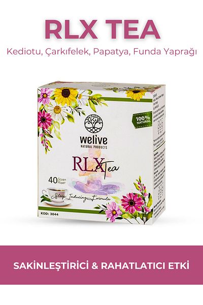 Welive Rlx Tea 40-Piece Filtered Tea