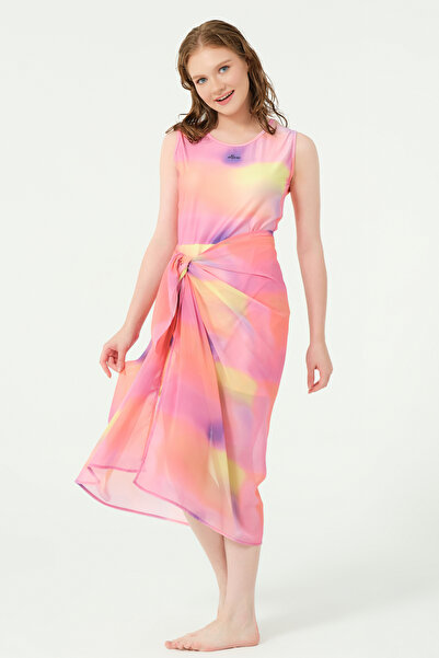 ALFASA Φούστα με σχέδιο Flamia Pareo