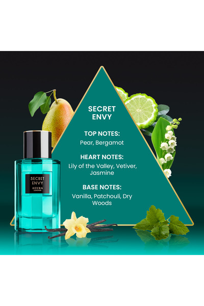 Aoura London Secret Envy Eau De Parfum, Perfume for Women 100ml