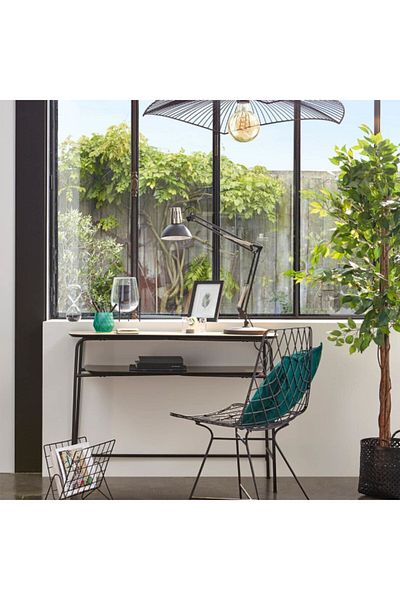 Atmosphera Easy Maintenance Realistic Looking Decorative Artificial Ficus Plant with Pot 180cm
