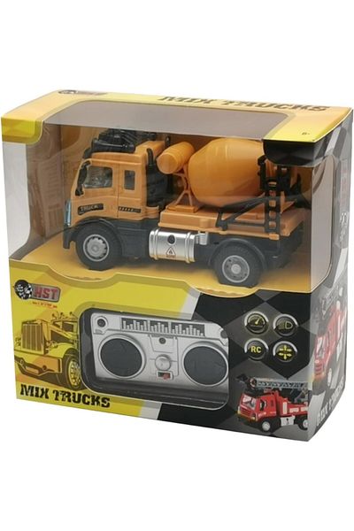 hst 4-Way Drive Cement Mixer Truck with Remote Control for Kids
