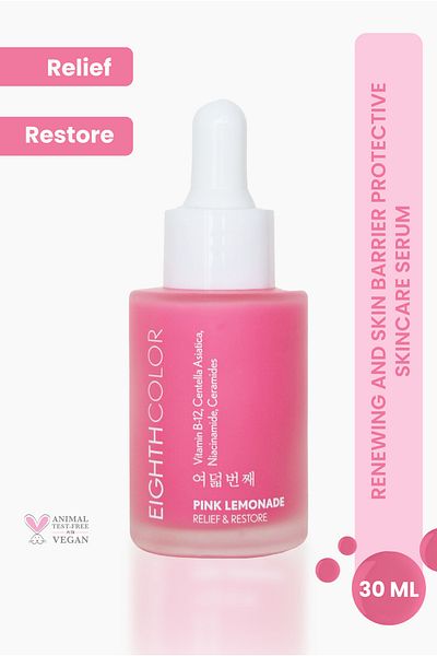 EIGHTH COLOR Pink Lemonade - Regenerating and Skin Barrier Protective Skin Care Serum 30ml