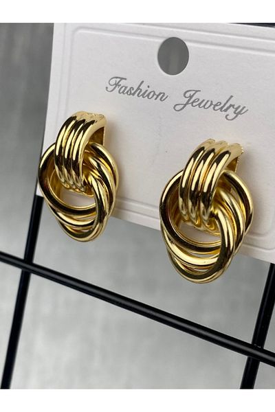 Brethils Royale Three Auger Fixed Lightweight Earrings Tarnish-Free Guaranteed Shipped with Gift Package