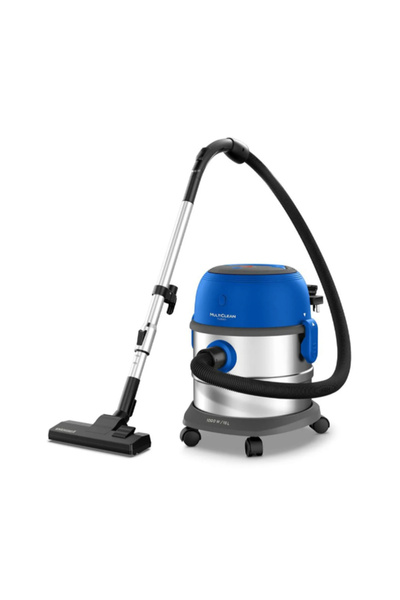 Bissell مكنسة كهربائية 1000 واط MultiClean Turbo لتنظيف الرطب والجاف بسعة 15 لترًا