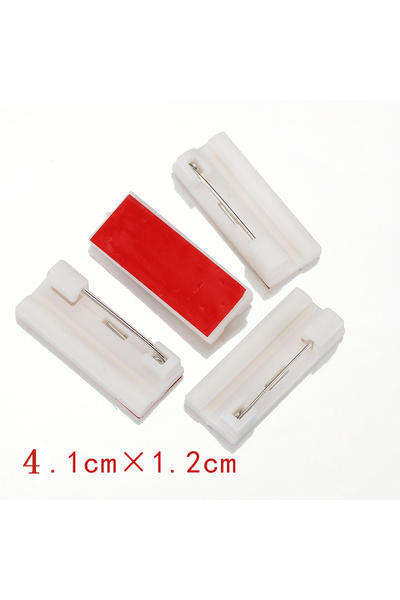 Choice 50 قطعة من دبابيس الأمان مقاس 4.1 × 1.2 مم مع دعامة لاصقة