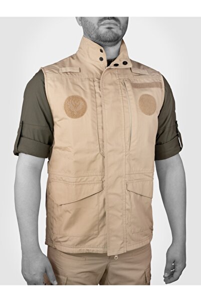 Mudeir Vest Shooter Beige