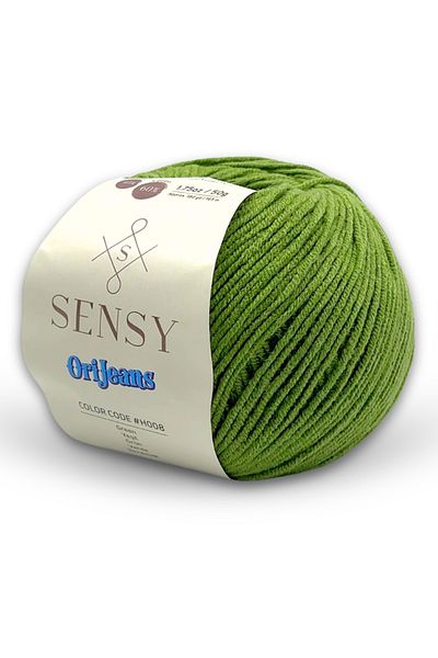 SENSY Baby Soft Cotton Organ Light 50 Gr Green