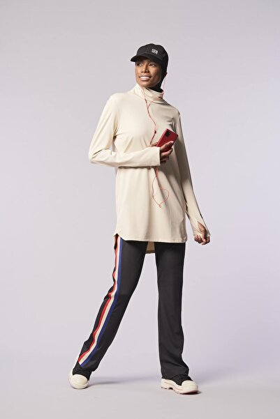 FD SPORTS GYM-FIT Balıkçı Yaka Aktif Spor Eşofman Üstü