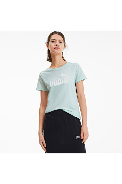 Puma Kadın T-Shirt - ESS+ Logo Heather Tee - 85212784