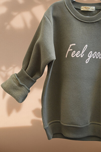 Dıgıdık Children's 3 Thread Feel Good Printed Sweatshirt