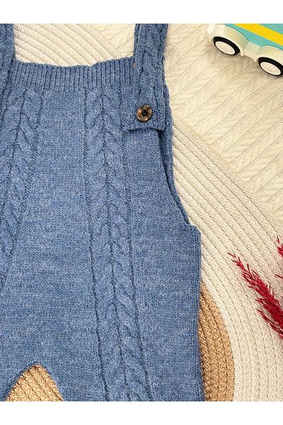 Cloudy Kids Baby Boy Knitwear Salopet