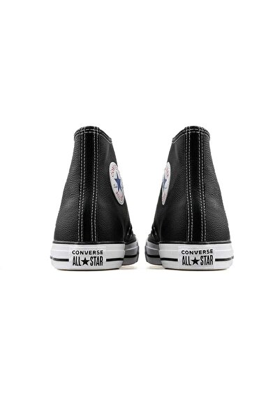 Converse Unisex černé kožené tenisky Chuck Taylor All Star - 132170 C