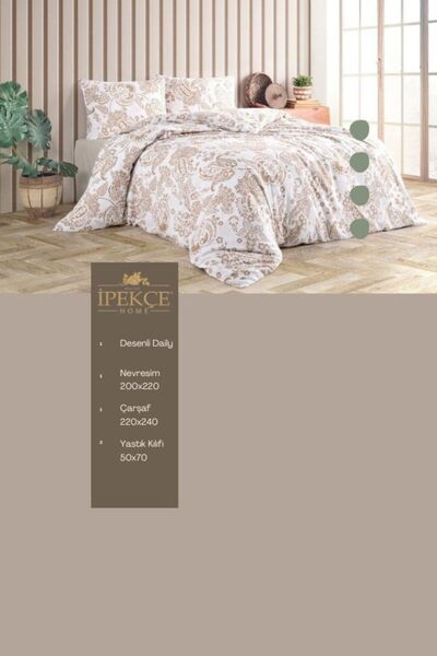İpekçe Home İpekçe Home Desenli Daily