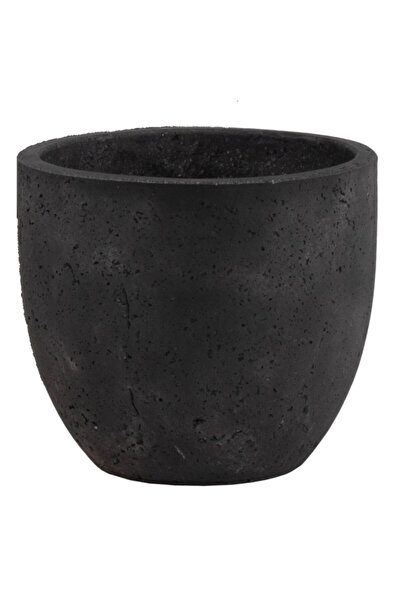 Haca وعاء زراعة أسمنتي أنيق خفيف الوزن مقاوم للعوامل الجوية مكون من 3 قطع بال...