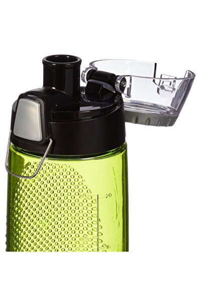 Thermos Tritan Hydration Water Bottle with Meter Lime Green and Black 24oz