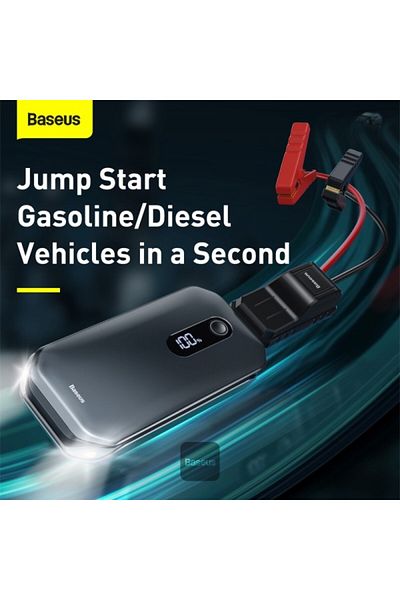 Baseus Baseus Super Energy Pro Car Jump Starter（12000mAh,5V/3A，Paak current1000A）Black