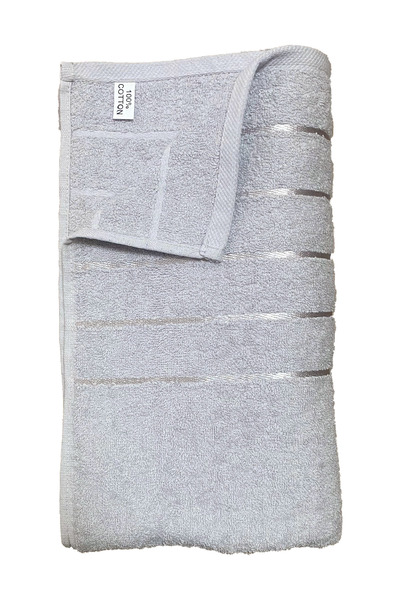 enti ev tekstili Великий банний рушник бавовняний сірий колір