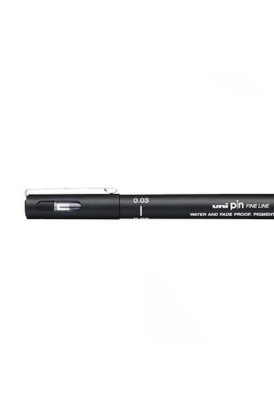 Uni Pin 200 Technical Drawing Pencil, 0.03 mm Tip, Black, Waterproof and Fade Resistant