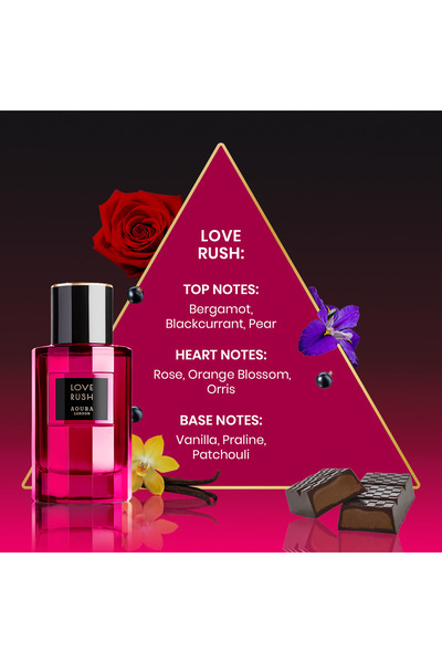 Aoura London Aoura Love Rush Eau De Parfum, Perfume for Women 100ml