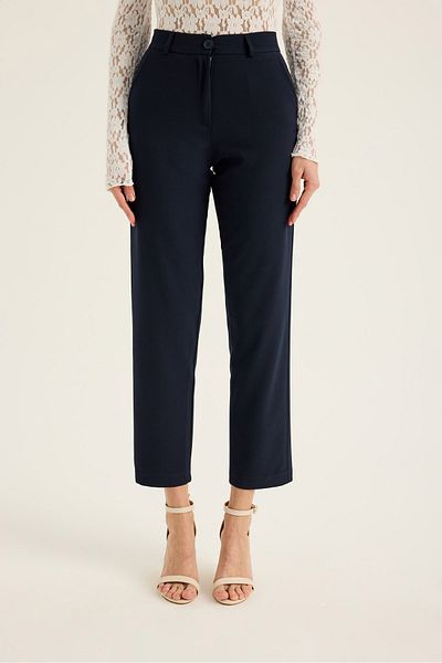 SEVİLEN Classic Fabric Trousers