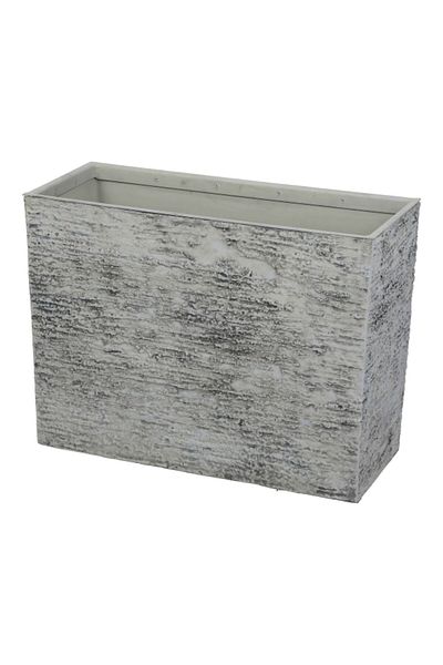 Bellan Durable Eco-Friendly and UV-Resistant Weathered Rock Fiberglass Planter