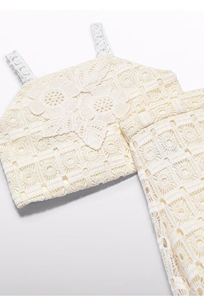 MAYORAL Abel&Lula Girl's Lace Suit with Trousers_Mnvs5236