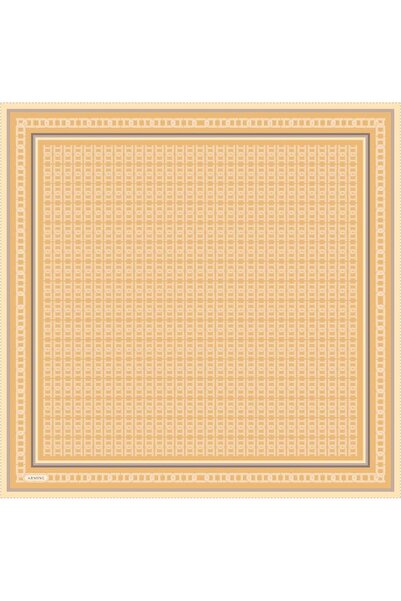 Armine Desenli Saf Ipek Sura Eşarp 9301- 38
