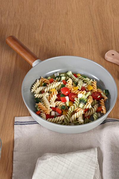 NEOFLAM Fika Alüminyum Döküm Tava Gri 30Cm