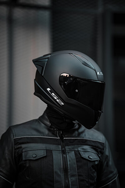 LS2 Rapid 2 Race Mat Siyah Kask