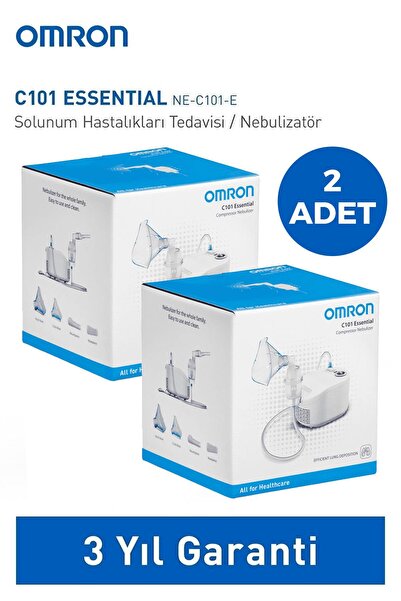 Omron C101 Kompresörlü Nebulizatör 2 Adet