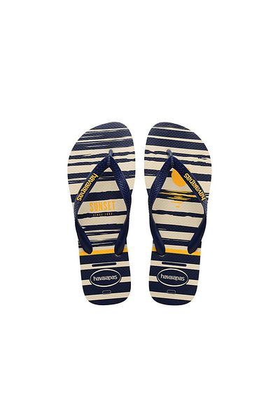 Havaianas Men's Nautical Top Slippers 4137126 -8009 - Cream