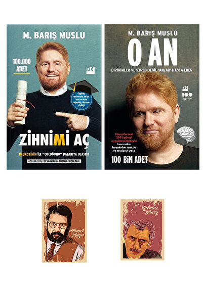 Dara Yayınları Barış Muslu  Kitapları - O An - Zihnimi Aç - Doğan Kitap - Ahm...