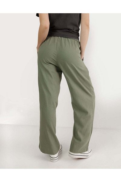 AMERICAN EAGLE Aerie High Waisted Linen Blend Pant