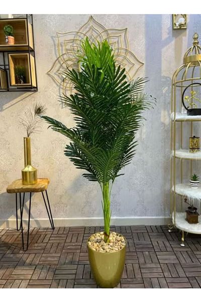 co arma Artificial palm tree simulation tree with natural texture, 120 cm high