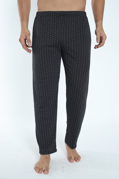 DONEX 3^lü Pamuklu Ince Nefes Alan Kumaş Baskılı Erkek Pijama Altı