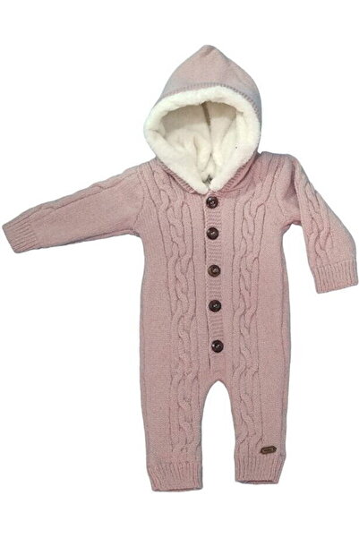 wofım kıds 2815 Bebek Natural Yün Triko Tulum