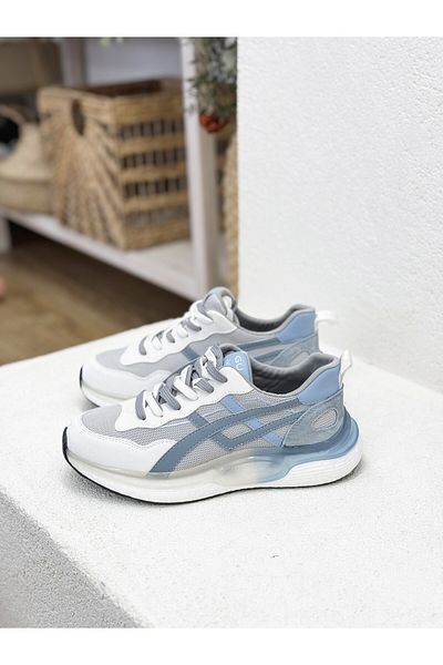 Guja 25Y499 PANTOF SPORT CU TALPA GROASĂ DE 5 CM CU șireturi duble