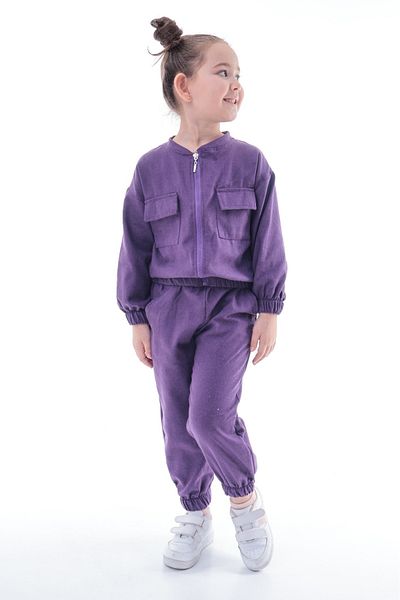 MAXI DRY Gabardine Pocket Top and Bottom Set, Ages 3-10