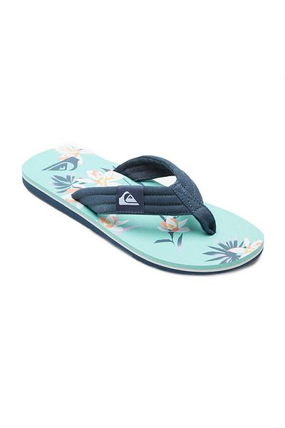 Quiksilver Molokaı Layback II Ανδρικές παντόφλες Aqyl 101339 -xbbg Πράσινο