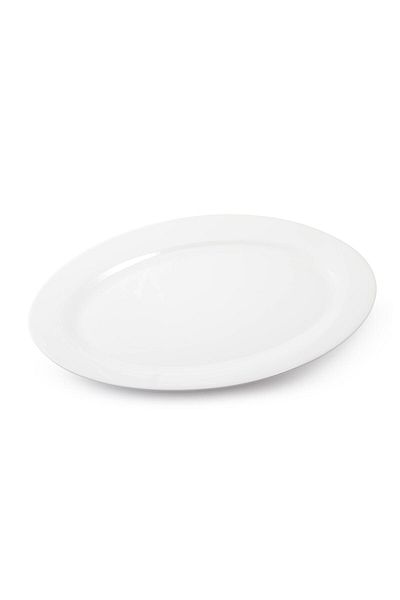 Dania White oval service 1 piece