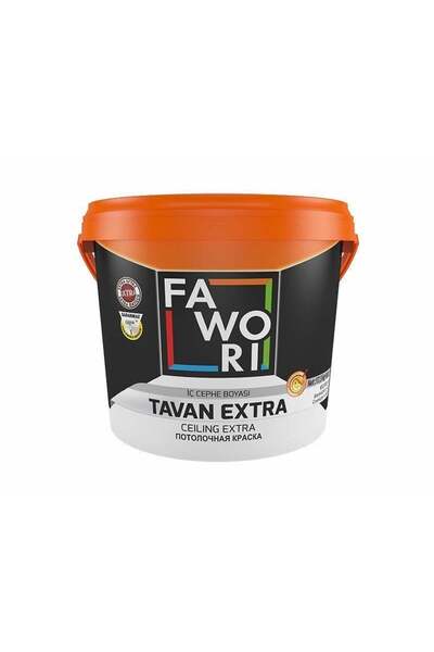 Fawori Tavan Extra Iç Cephe Tavan Boyası Beyaz 17,5 Kg