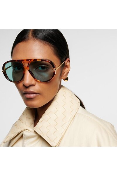 Bottega Veneta güneş gözlüğü bv1273s 007 63-12 / kadın güneş gözlüğü