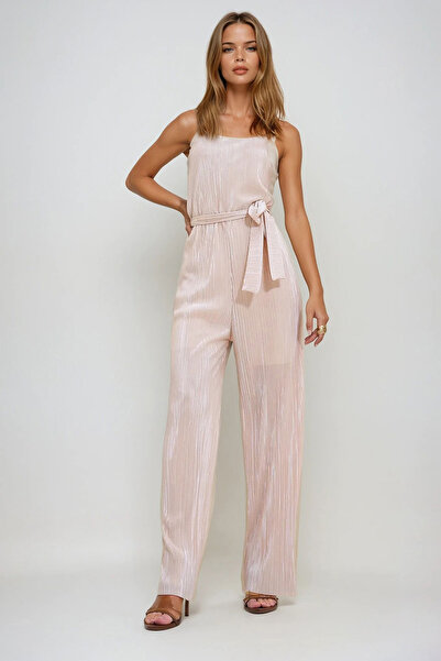 VAGGON Women's Light Beige Suspender Waist Belt Chest, Overalls with Variable Disability Level