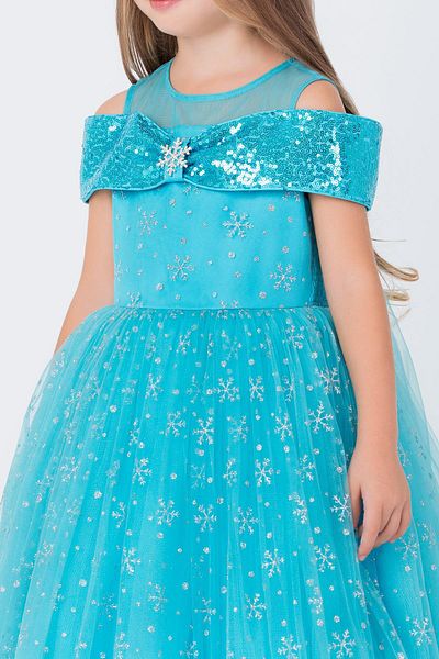 Pamina Blue Elsa Dress 3-7 Years for Girl Dress