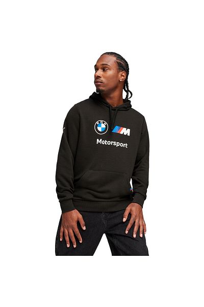 Puma Kapuce Puma Bmw Mms Ess Mikina Ft, Černá, Pánské