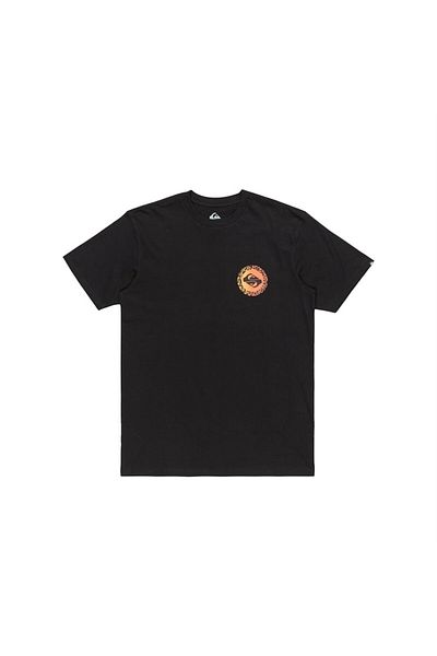Quiksilver Μαύρο ανδρικό μπλουζάκι Long Fade - Eqyzt07670-10010