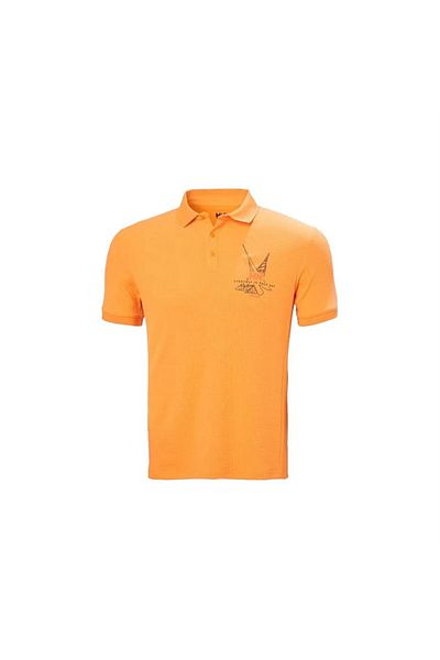 Helly Hansen Ανδρικό μπλουζάκι Hp Race Hha.34416-325 Πορτοκαλί